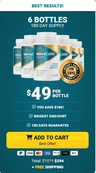 NerveCalm 6 Bottle